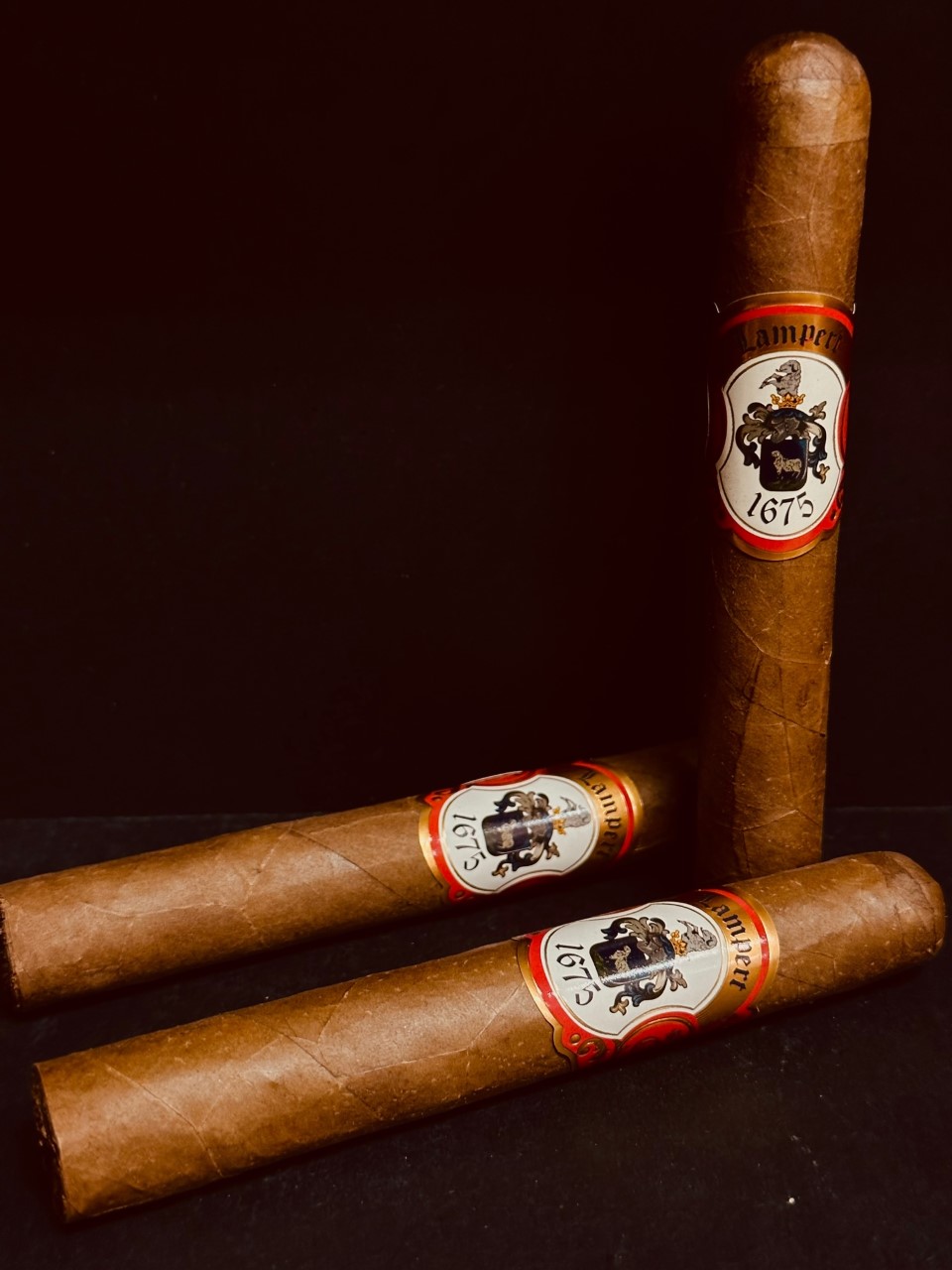 Lampert 1675 Edicion Rojo Connecticut Robusto Yx Tobak i Borås