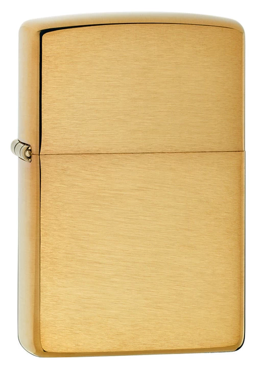 Zippo Brushed Brass